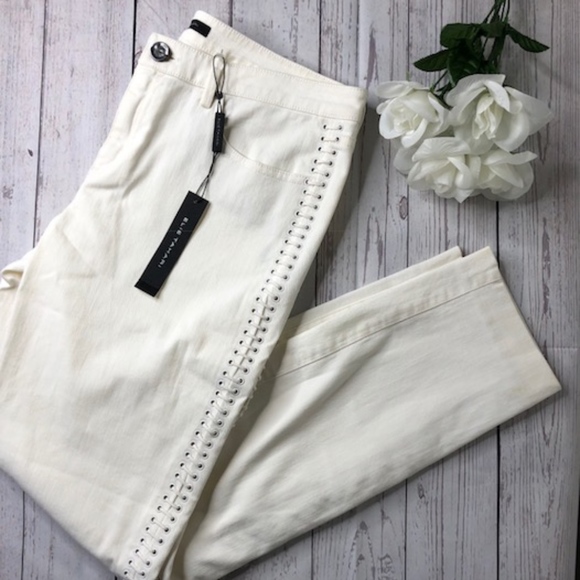 Elie Tahari Denim - Elie Tahari Felicity Lace Up Skinny Jean